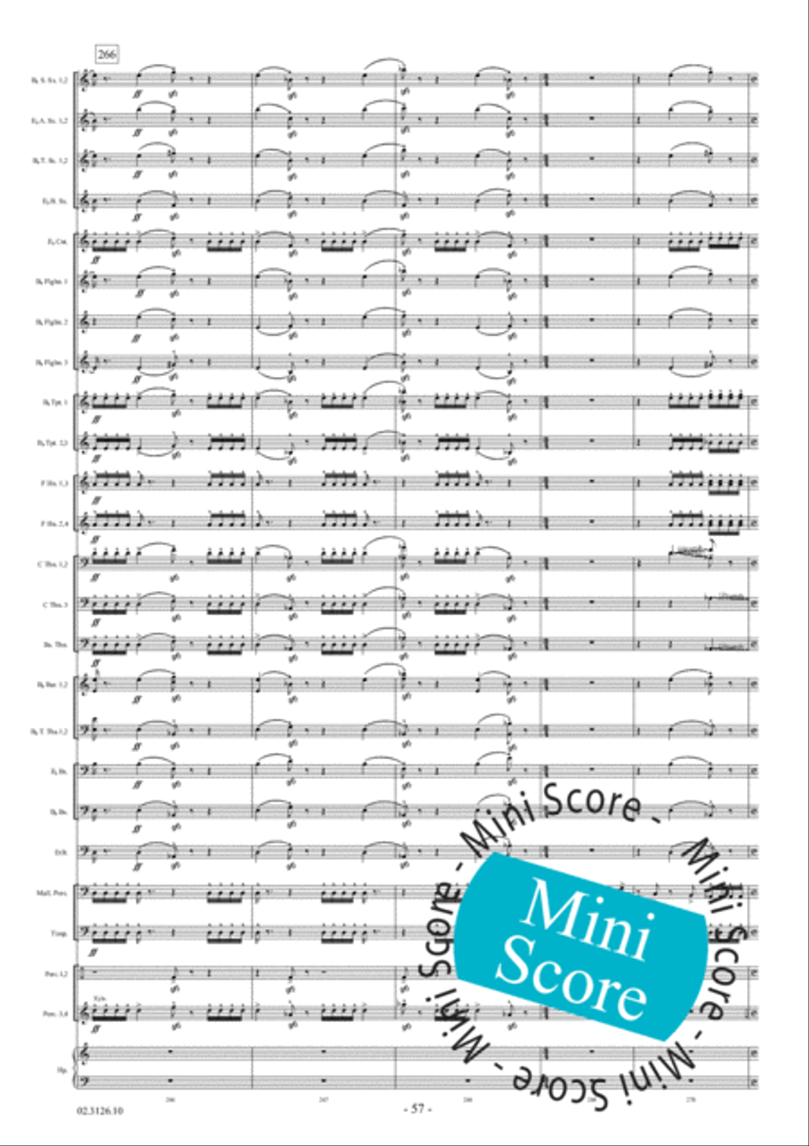 Migyur Fanfare Band scores gallery preview page 63