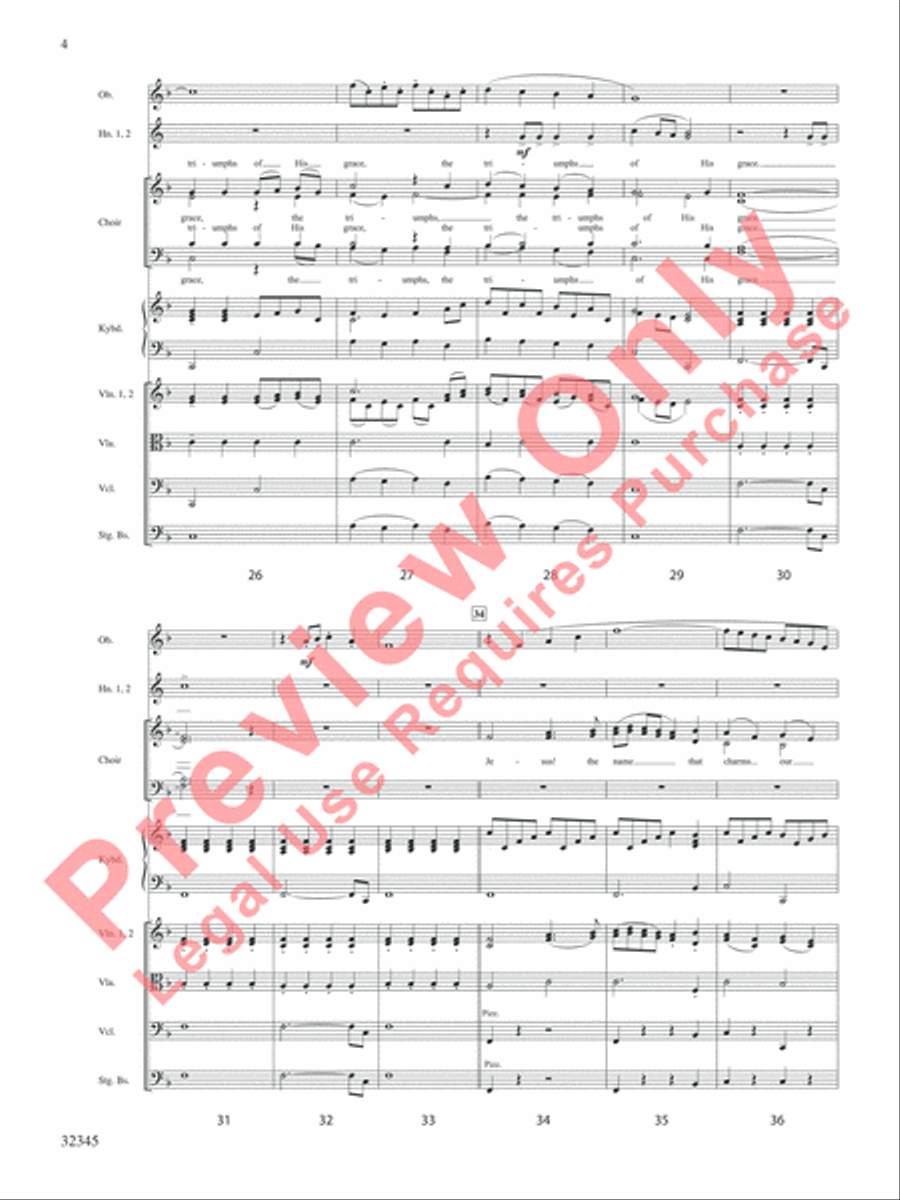 My Great Redeemer's Praise Choir scores gallery preview page 5
