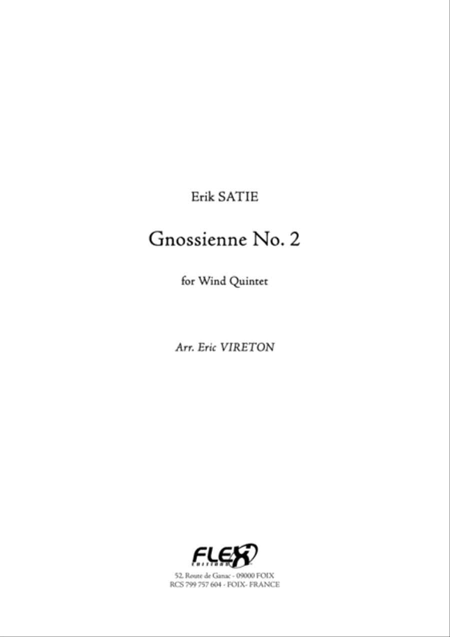 Book cover for Gnossienne No. 2