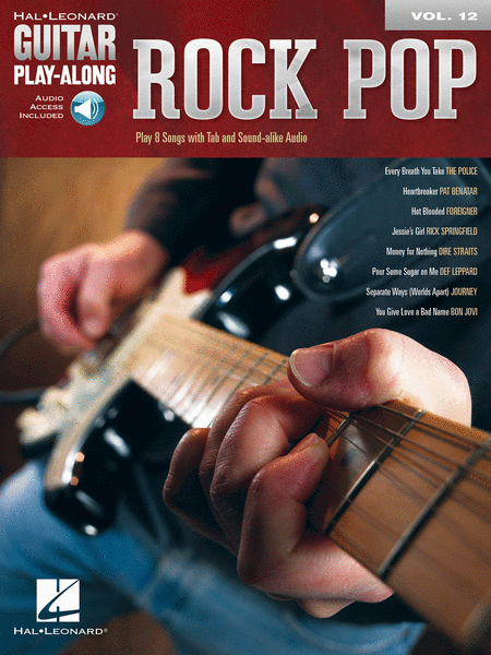 Rock Pop (Guitar Play-Along Volume 12)