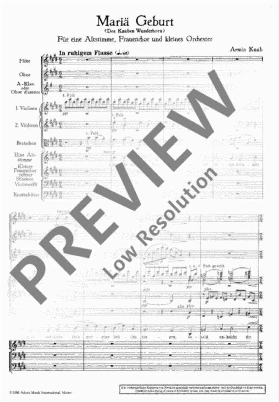 Mariae Geburt SA scores gallery preview page 4
