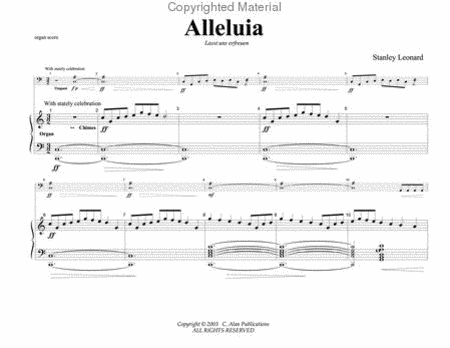 Alleluia (2 scores)