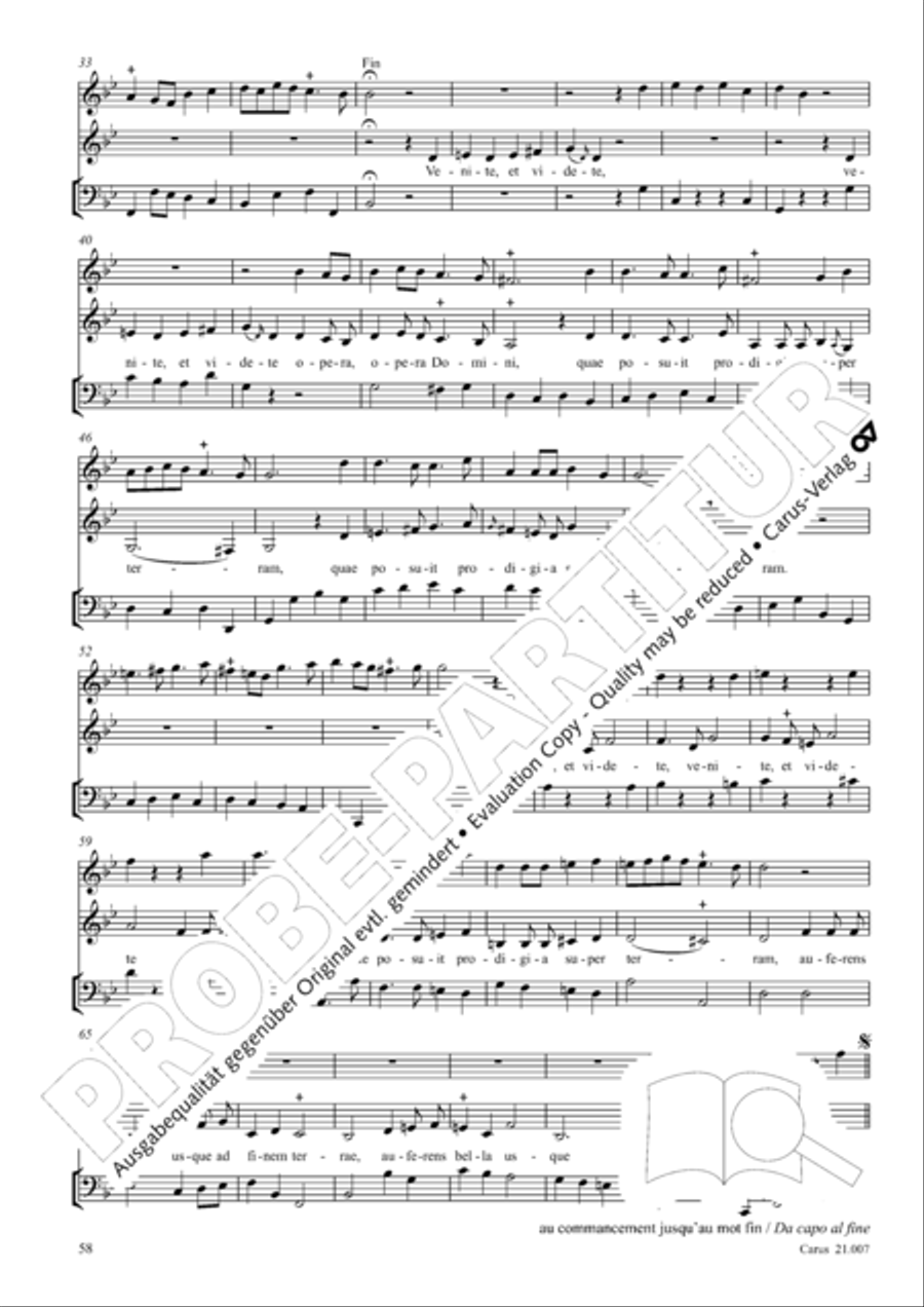 Deus noster refugium TTB scores gallery preview page 59