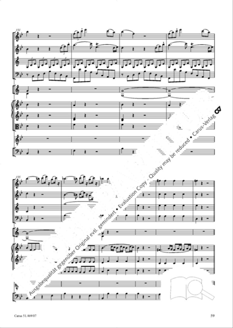 Davide penitente 4-Part scores gallery preview page 72