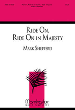 Book cover for Ride On, Ride On in Majesty