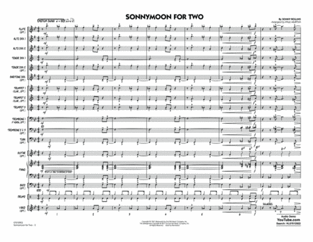 Sonnymoon for Two - Conductor Score (Full Score)