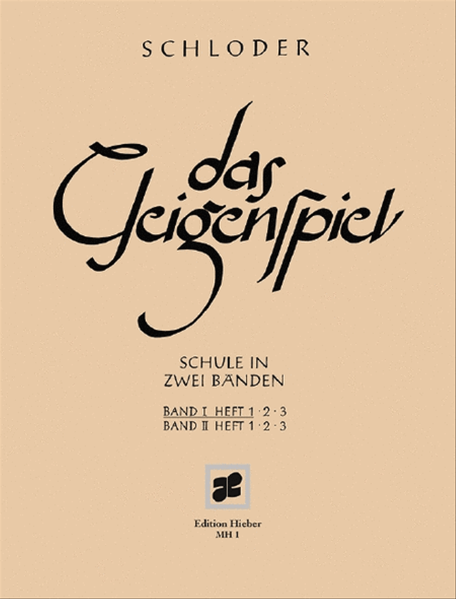 Das Geigenspiel Das Geigenspiel Violin scores gallery preview page 1
