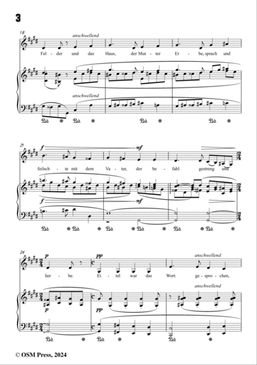 A. Jensen-Denke,denke,mein Geliebter,Op.30 No.4,in E Major Voice scores gallery preview page 4