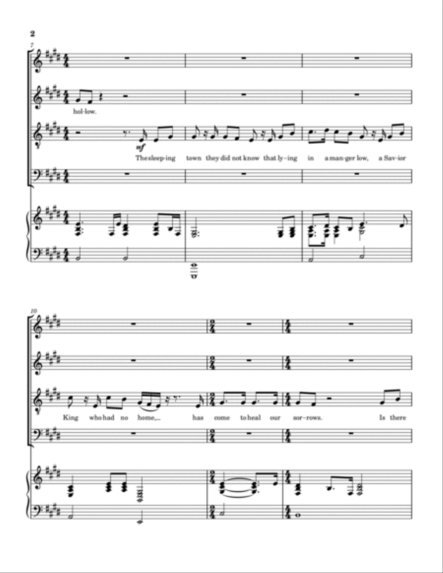 Make Room Make Room 4-Part scores gallery preview page 3