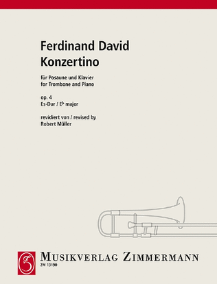 Book cover for Concertino E flat major