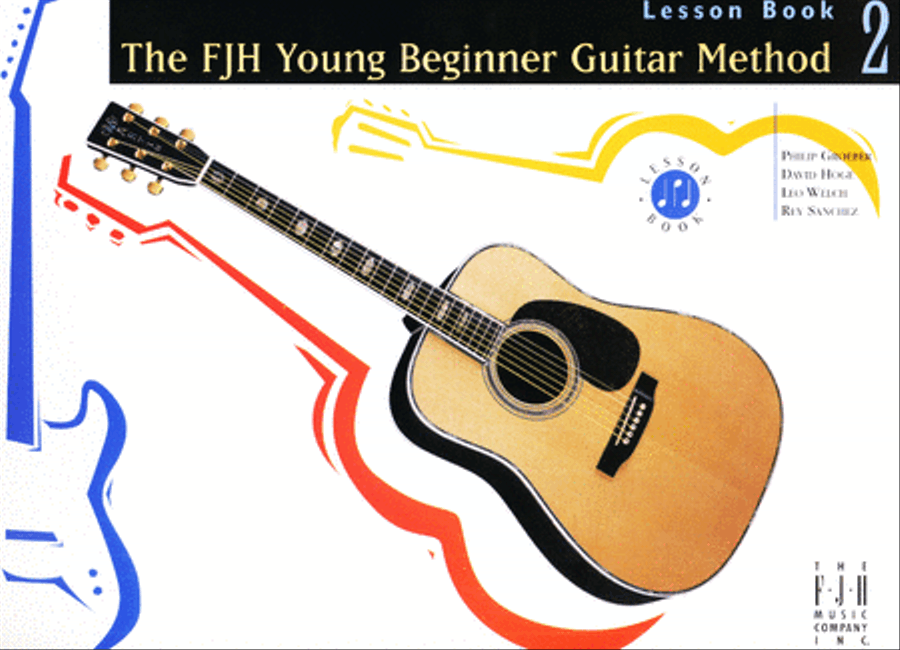 The FJH Young Beginner Guitar Method, Lesson Book 2 Easy Guitar scores gallery preview page 1