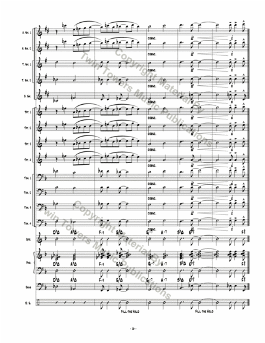 Smoothitude Smoothitude Jazz Ensemble scores gallery preview page 17