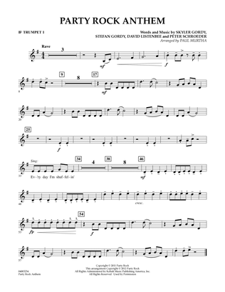 Party Rock Anthem - Bb Trumpet 1