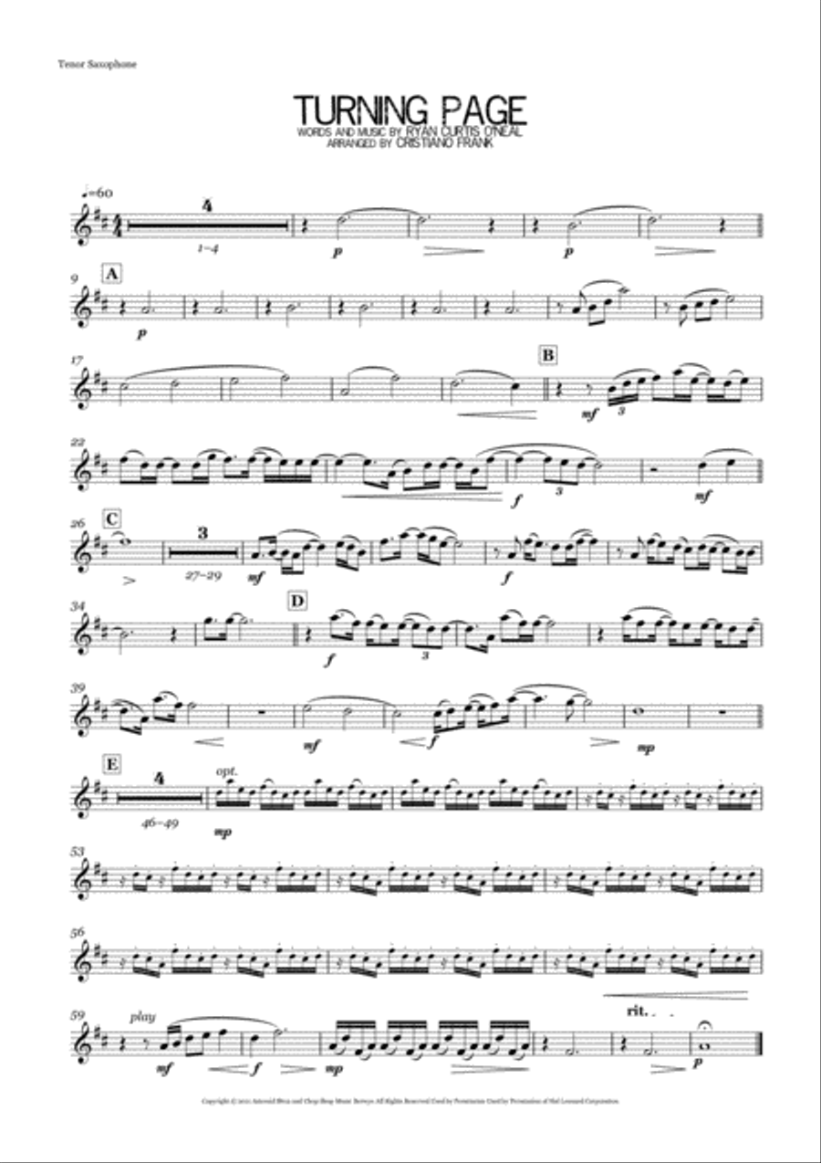 Turning Page Turning Page Small Ensemble scores gallery preview page 3