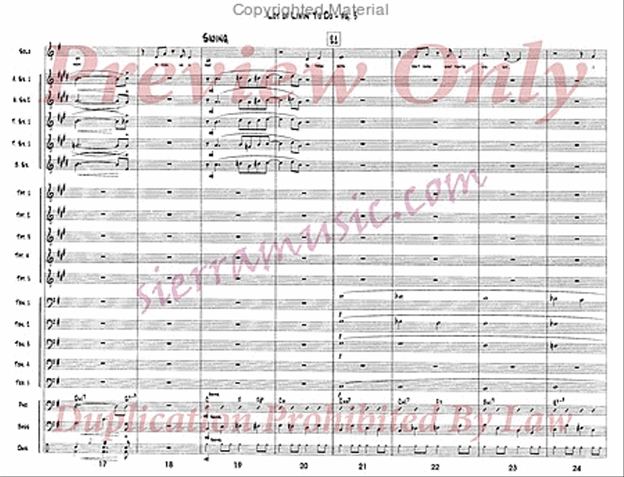 Lot Of Livin' To Do Jazz Ensemble scores gallery preview page 4