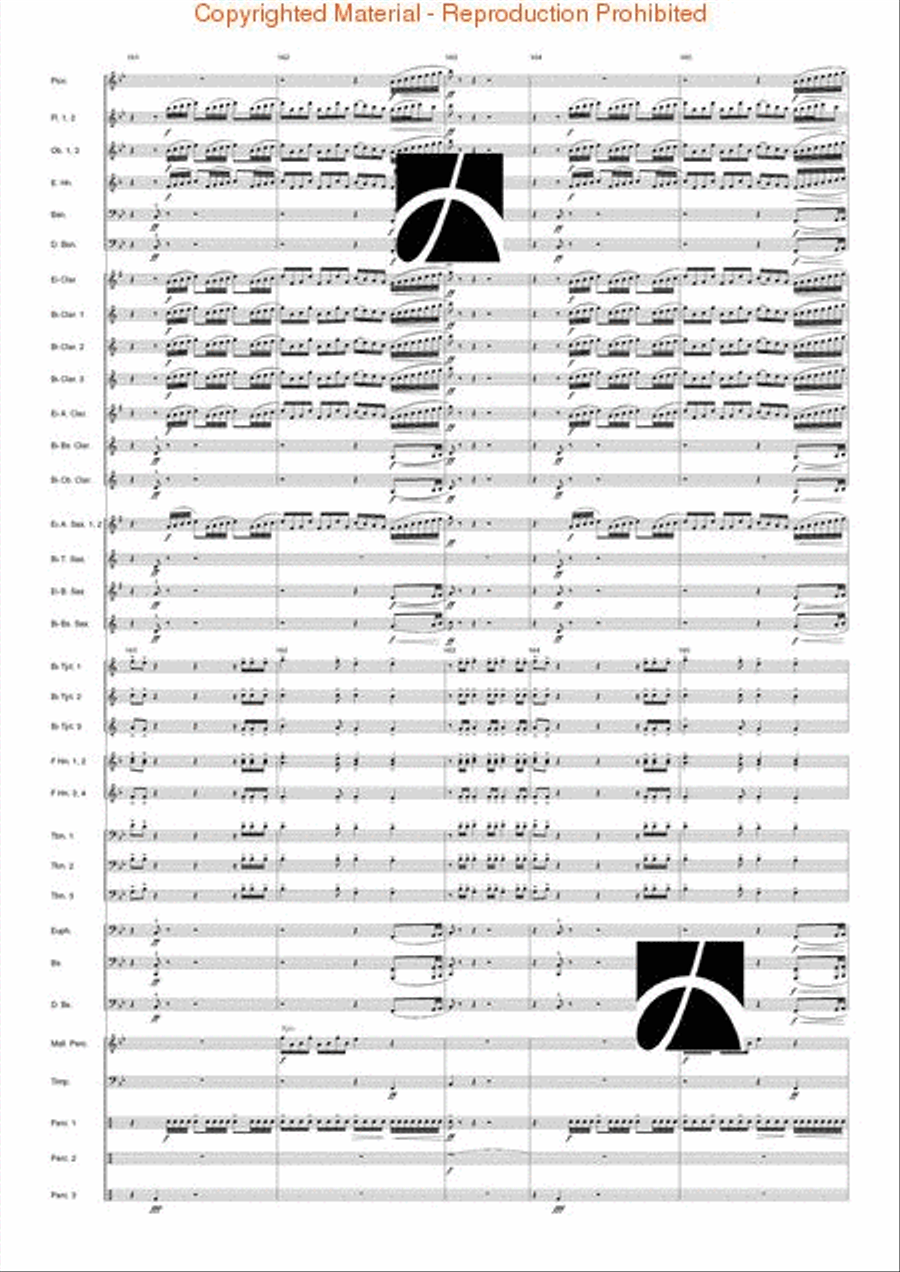 Kraftwerk Concert Band scores gallery preview page 34