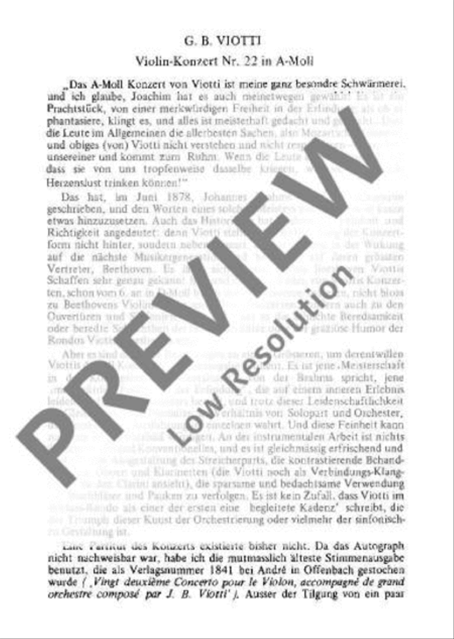 Concerto No. 22 A minor Orchestra scores gallery preview page 6