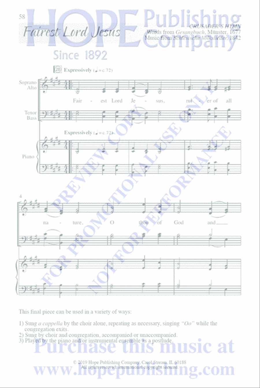 Who Is Jesus? 4-Part scores gallery preview page 62