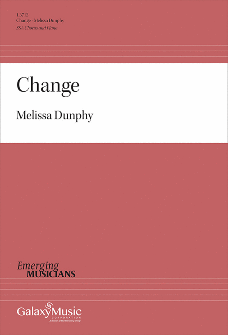 Change (Choral Score) SSA scores gallery preview page 1