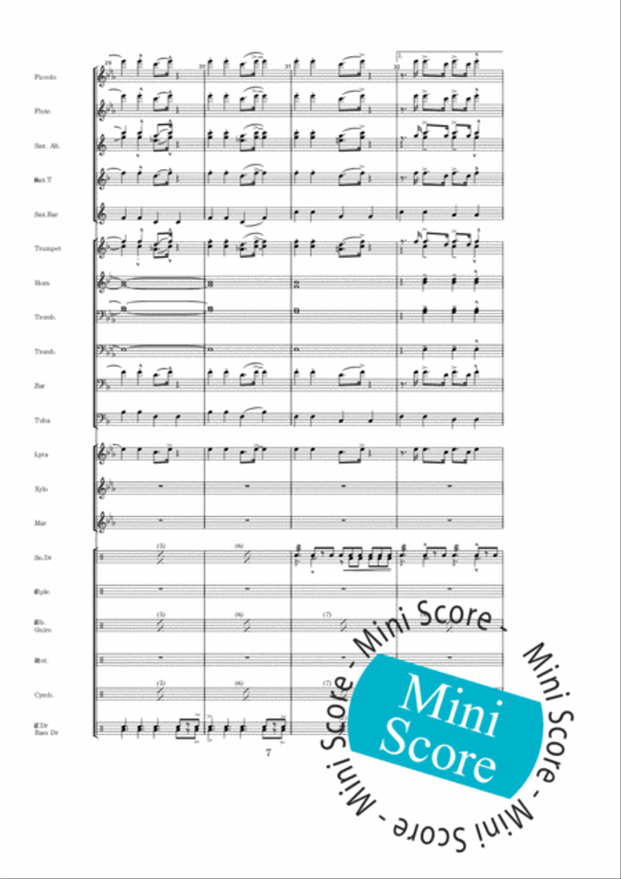 Rosevalley Blues Percussion scores gallery preview page 11