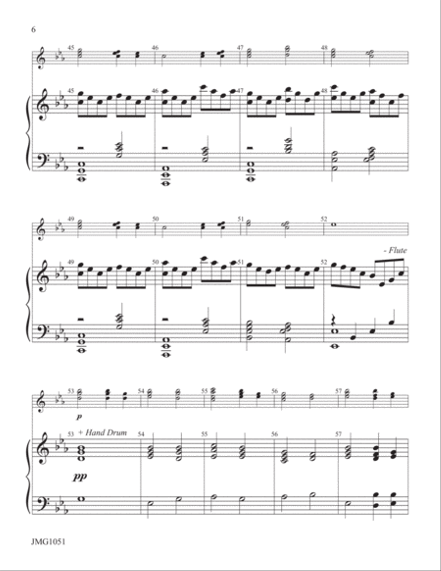 Celtic Dance on Pleading Savior Handbell Choir scores gallery preview page 6