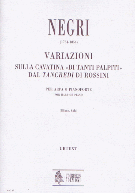 Variations on the Cavatina  Di tanti palpiti  from Rossini