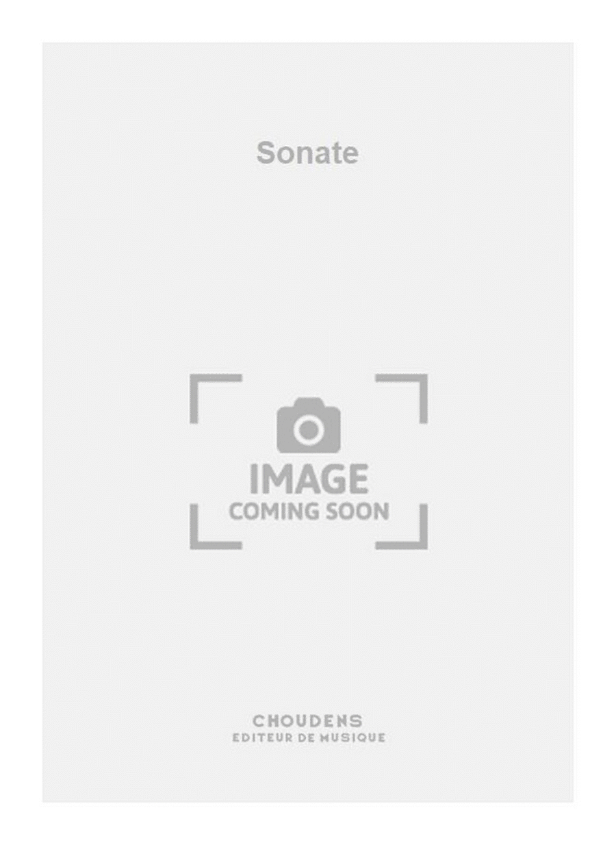 Sonate Violin Solo scores gallery preview page 1