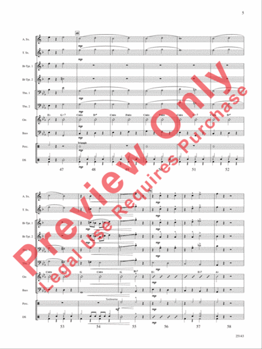 Blow, Gabriel, Blow Blow, Gabriel, Blow Choir scores gallery preview page 6