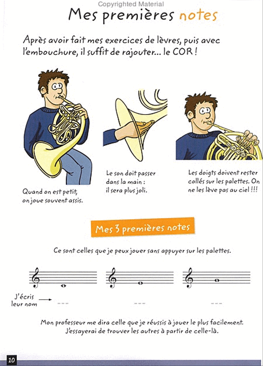Apprendre en s'amusant, pour cor School and Community scores gallery preview page 2