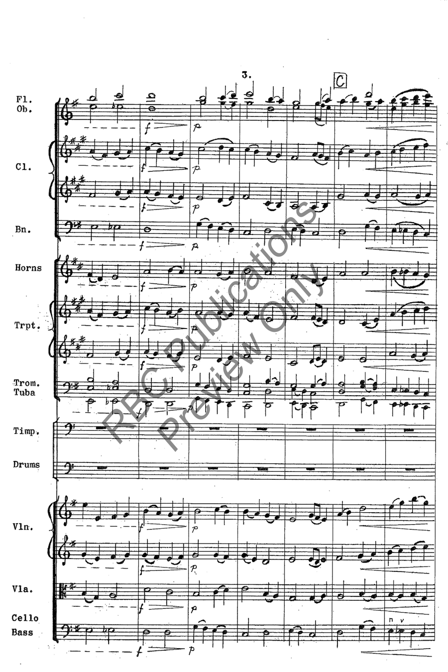 God Rest Ye Merry Gentlemen Full Orchestra scores gallery preview page 5