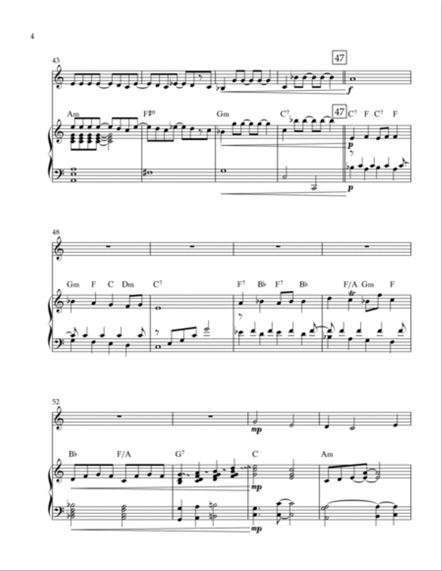 Love Of My Life Trumpet Solo scores gallery preview page 4