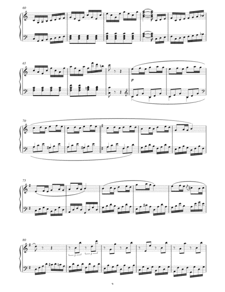 Sonata in G major Op 79, 2nd Movt.