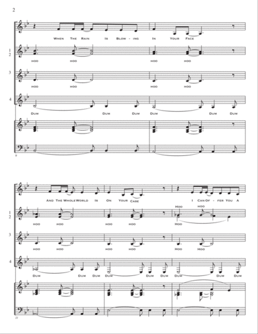 To Make You Feel My Love To Make You Feel My Love SSAA scores gallery preview page 3