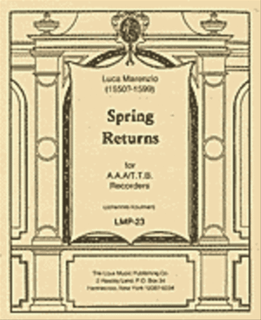 Spring Returns 2-Part scores gallery preview page 1