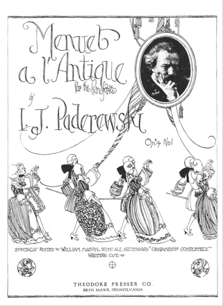 Menuet a l'Antique Menuet a l'Antique Chamber Music scores gallery preview page 1