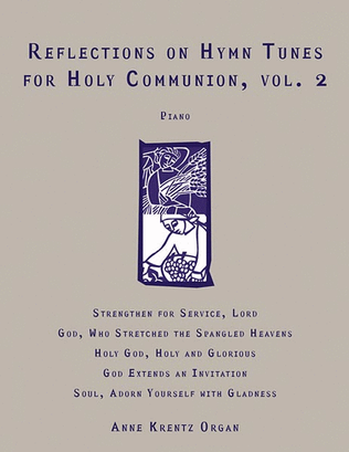 Book cover for Reflections on Hymn Tunes for Holy Communion, Vol. 2
