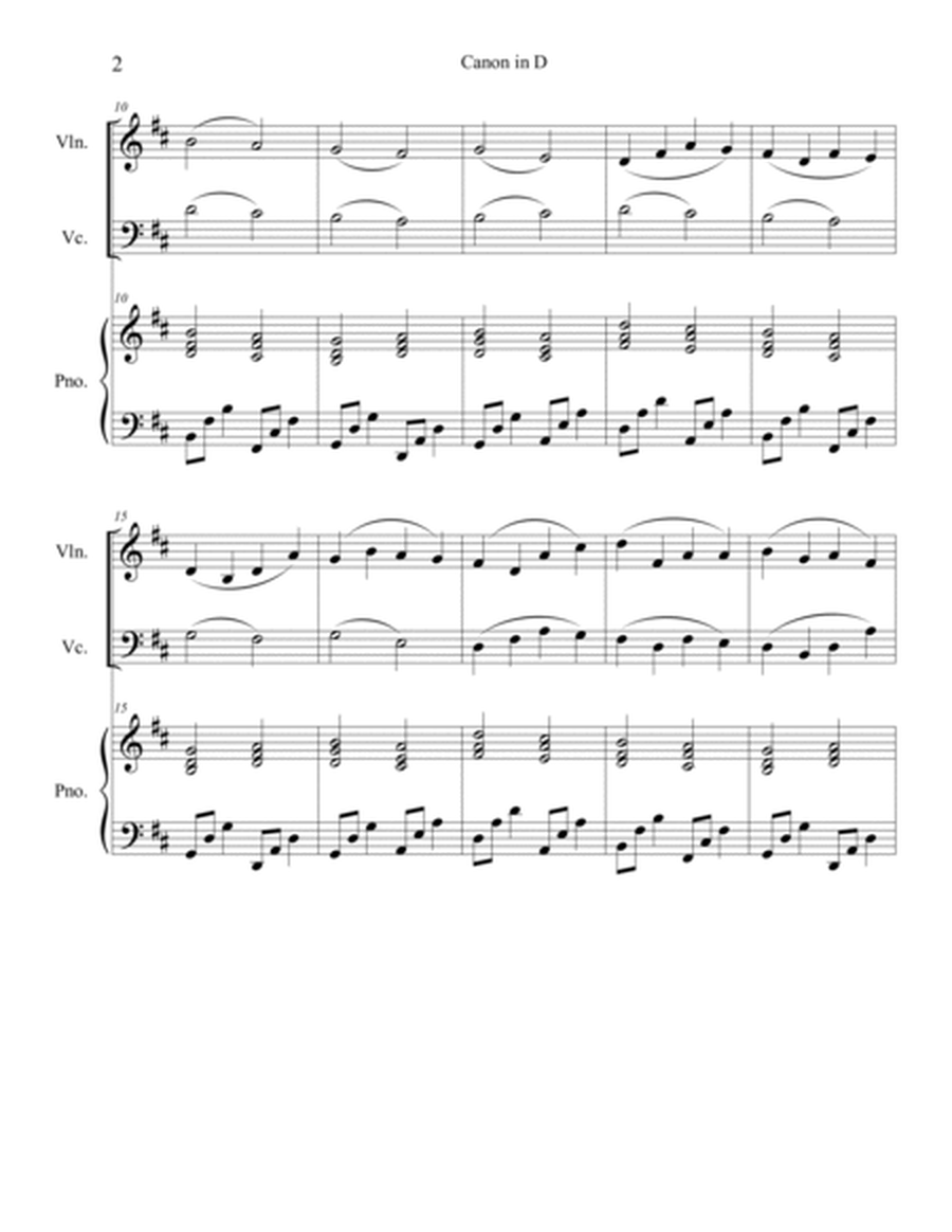 Canon in D (Violin and Cello Duet) with Piano image number null
