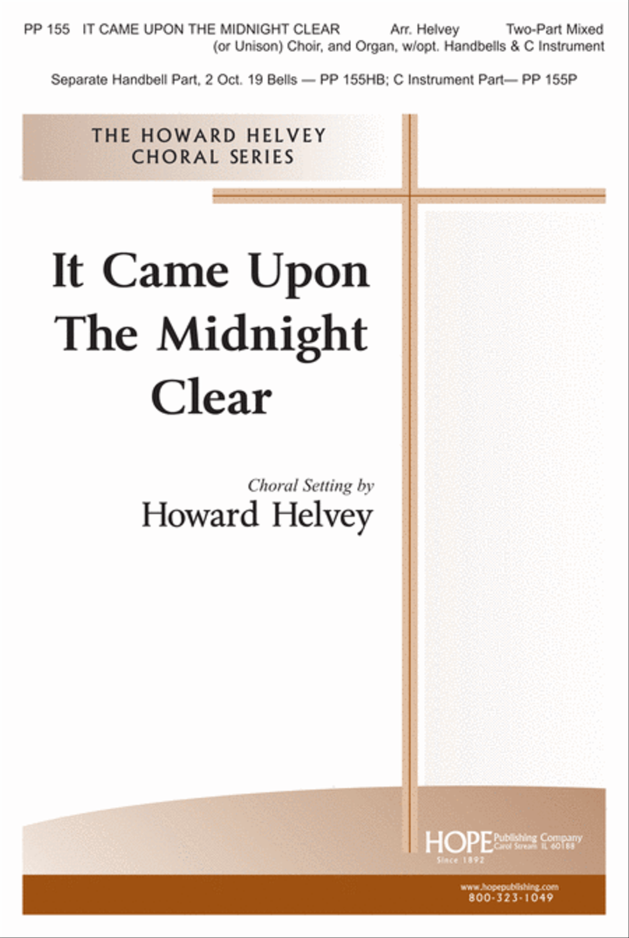 It Came Upon the Midnight Clear 3-Part scores gallery preview page 1