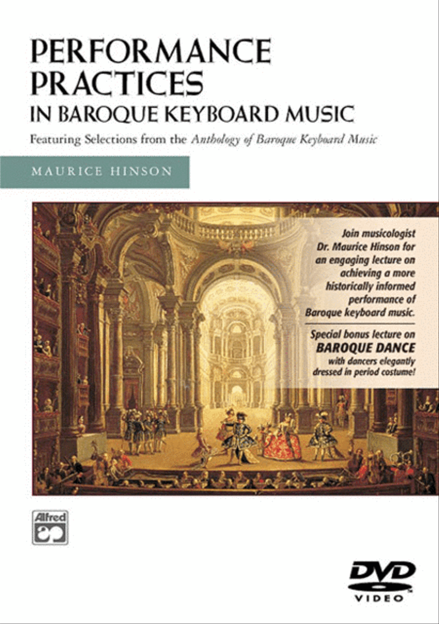 Performance Practices in Baroque Keyboard Music (with Bonus Lecture on Baroque Dance) by Maurice Hinson Piano Solo - Sheet Music
