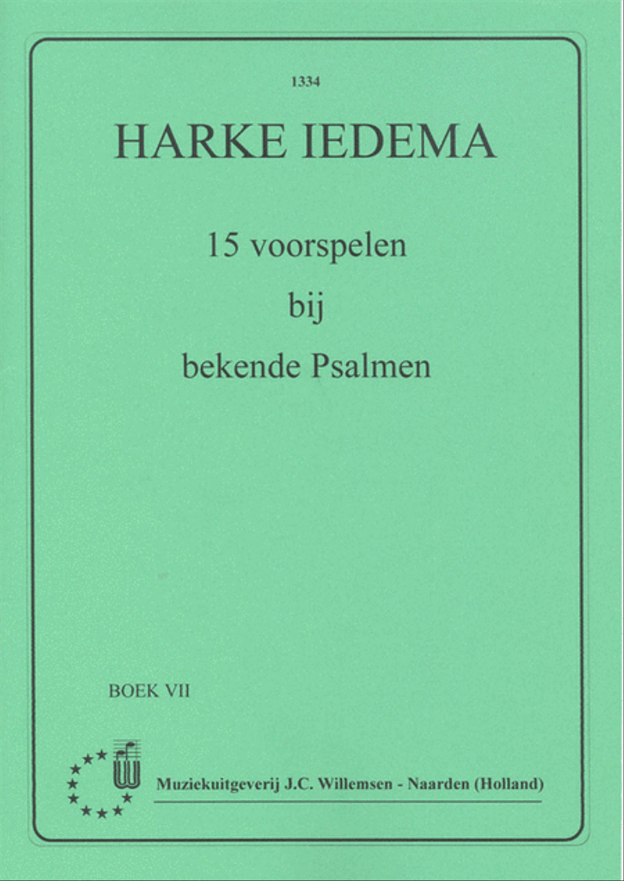 15 Voorspelen Bij Bekende Psalmen Organ scores gallery preview page 1