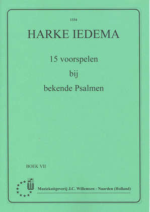 Book cover for 15 Voorspelen Bij Bekende Psalmen