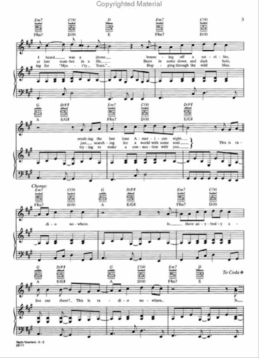 Radio Nowhere Small Ensemble scores gallery preview page 3
