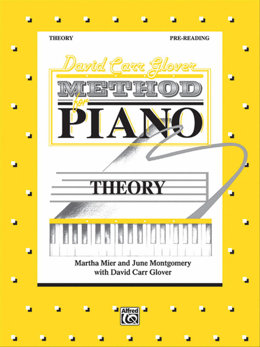 David Carr Glover Method for Piano Theory Piano Method scores gallery preview page 1