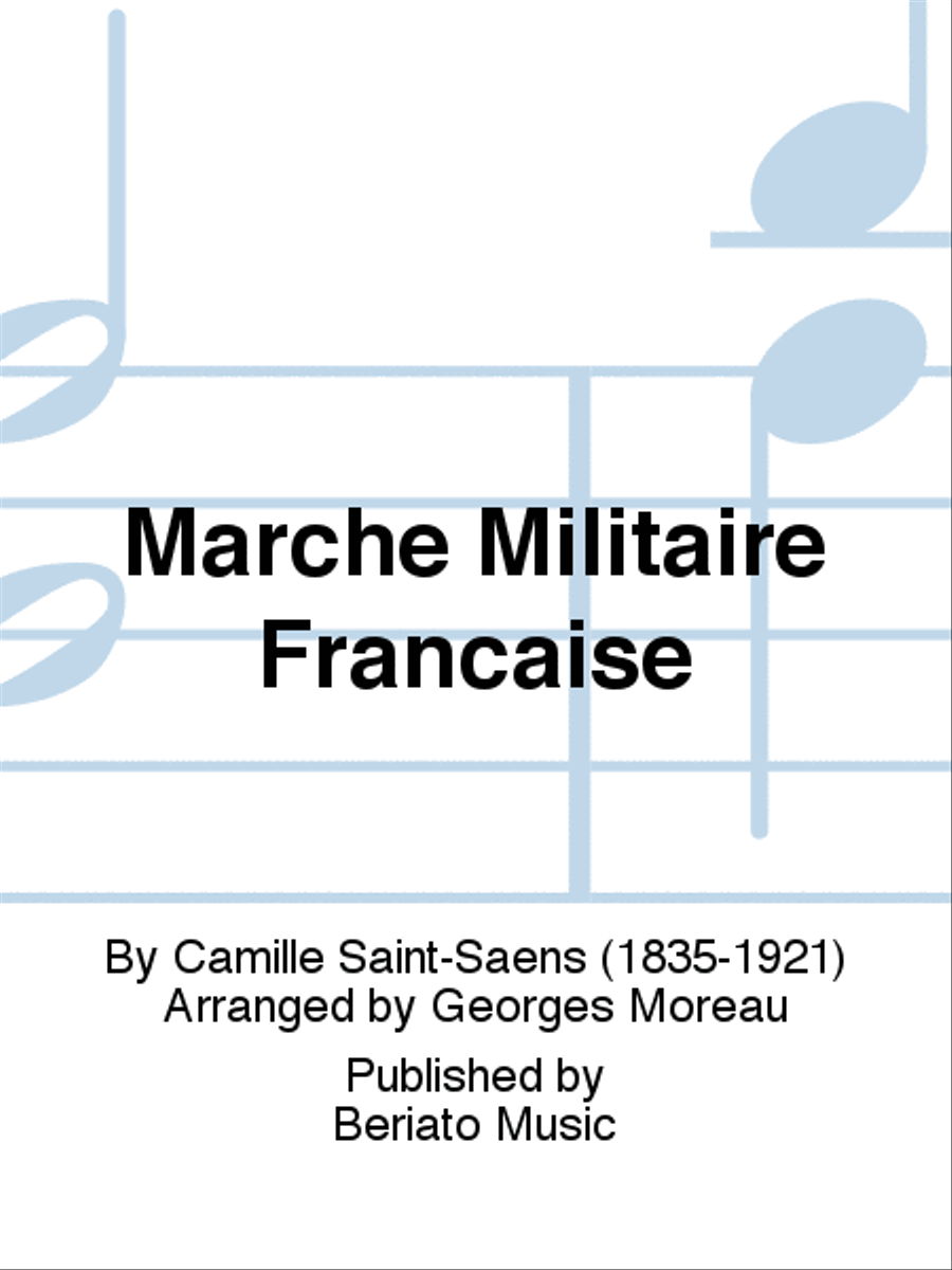 Marche Militaire Française Concert Band scores gallery preview page 1