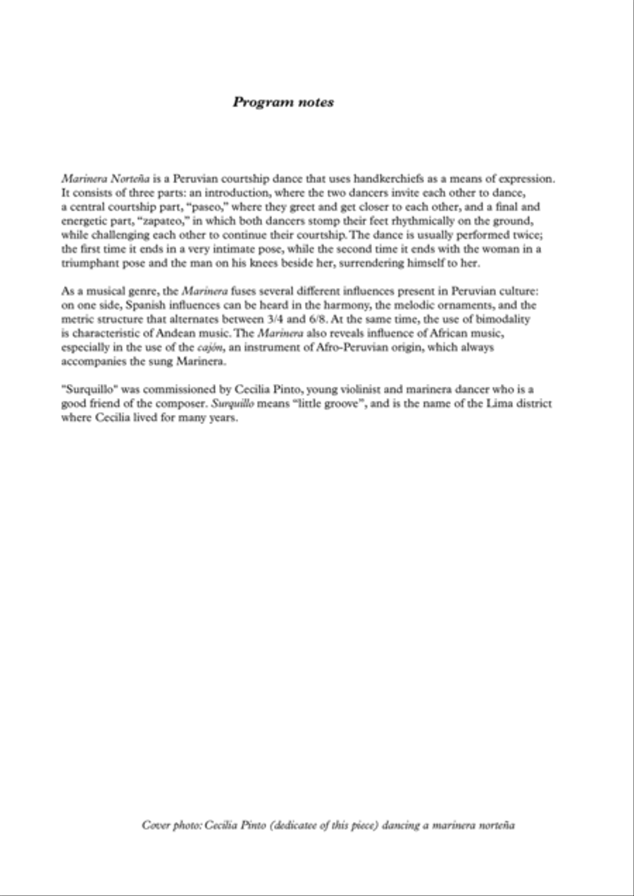 SURQUILLO for brass octet Brass Ensemble scores gallery preview page 2
