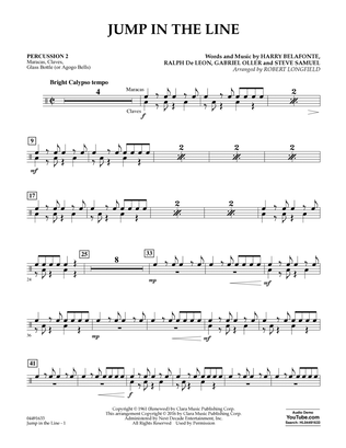 Jump in the Line - Percussion 2