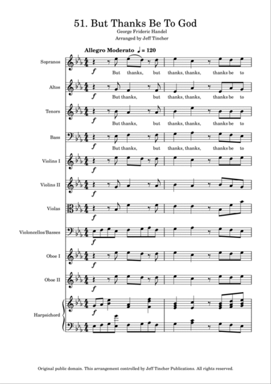 51. But Thanks Be To God 51. But Thanks Be To God 4-Part scores gallery preview page 2