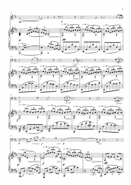 Prelude in D, Op. 23 No. 4 - Cello & Piano