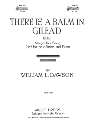Book cover for There is a Balm in Gilead