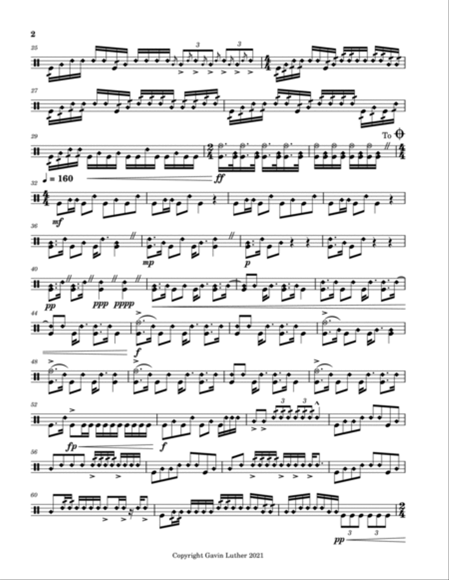 Rounded Percussion scores gallery preview page 2